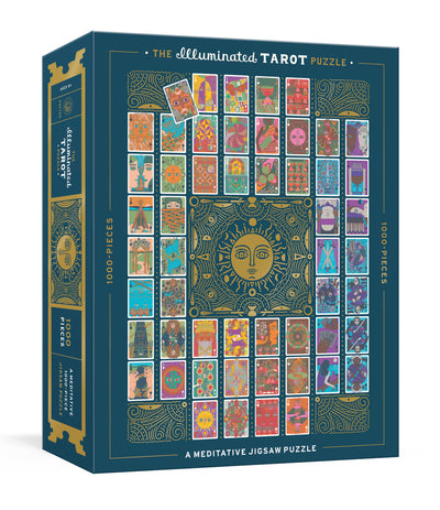 The Illuminated Tarot Puzzle: A Meditative 1000-Piece Jigsaw Puzzle: Jigsaw Puzzles for Adults
