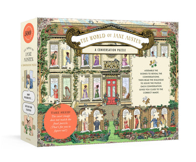 The World of Jane Austen: A Conversation Puzzle: 500-Piece Puzzle: Jigsaw Puzzle for Adults