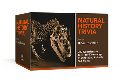Natural History Trivia from the Smithsonian: Trivia Cards: 200 Questions to Test Your Knowledge of Dinosaurs, Animals, and Plants
