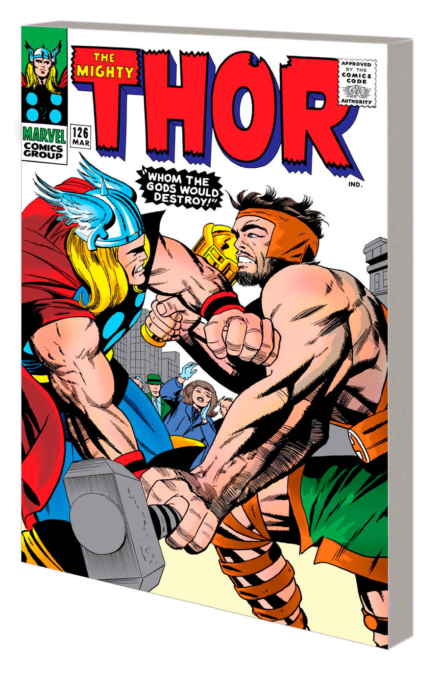 Mighty Marvel Masterworks: The Mighty Thor Vol. 4 - When Meet The Immortals Original Cover [DM Only]