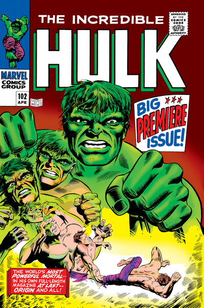 Mighty Marvel Masterworks: The Incredible Hulk Vol. 4 - Let There Be Battle Original Cover [DM Only]