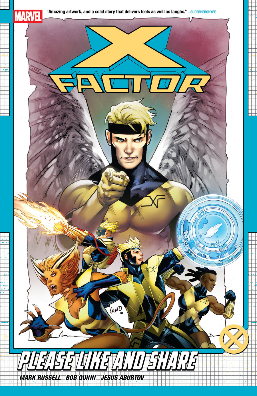 X-Factor by Mark Russell Vol. 1: Please Like And Share