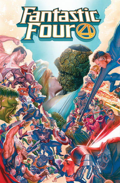Fantastic Four By Dan Slott Omnibus Vol. 1 Alex Ross Cover [DM Only]
