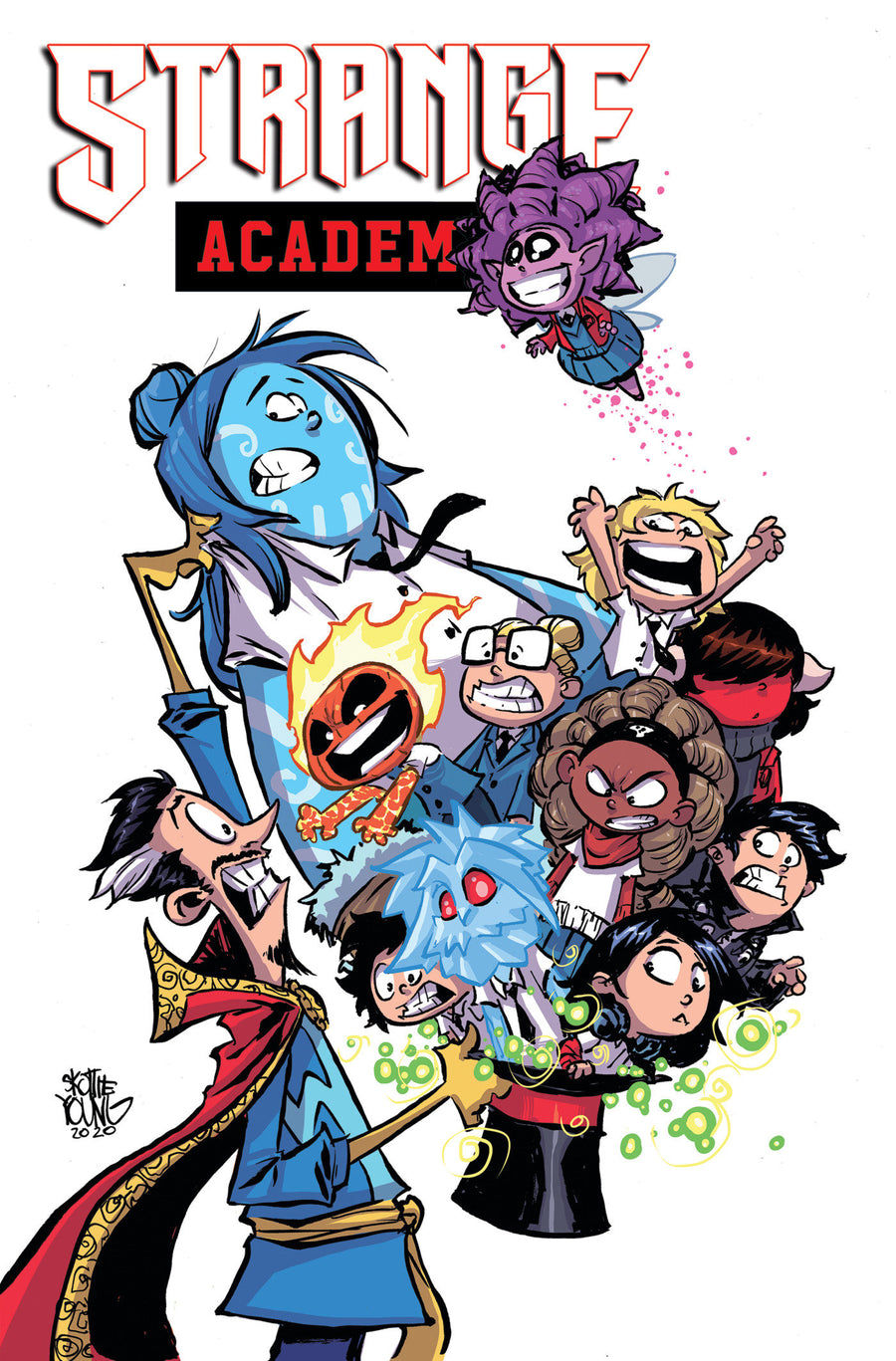 Strange Academy Omnibus Skottie Young Cover [DM Only]