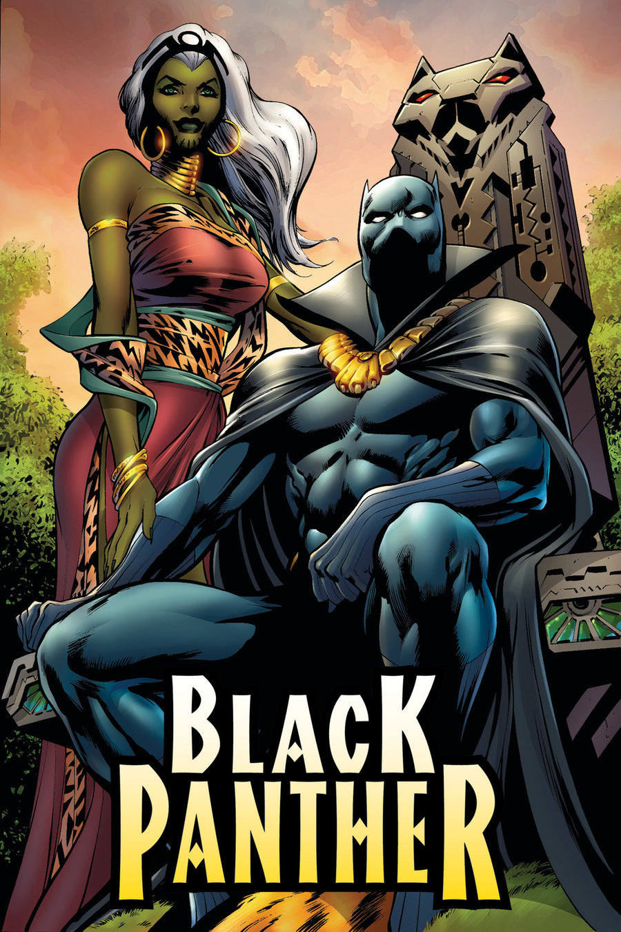 Black Panther By Reginald Hudlin Omnibus Alan Davis Cover [DM Only]