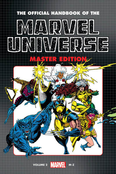 Official Handbook Of The Marvel Universe: Master Edition Omnibus Vol. 2 X-Men Cover [DM Only]