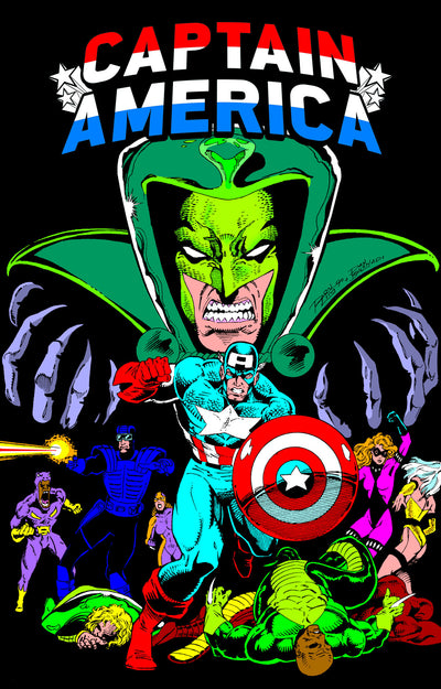 Captain America By Mark Gruenwald Omnibus Vol. 2 Ron Lim Serpent Society Cover [DM Only]