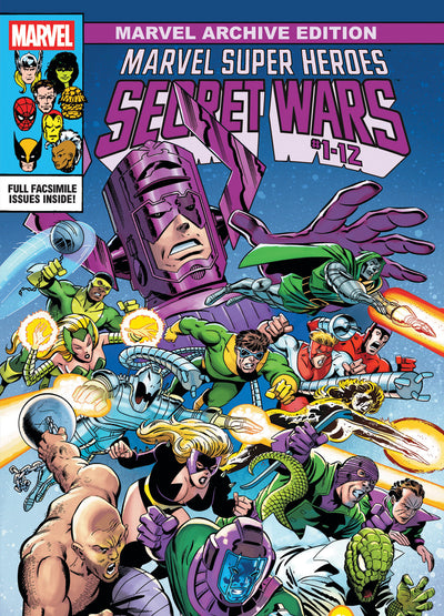 Marvel Archive Edition: Marvel Super Heroes Secret Wars Gallery Edition Mike Zeck Hidden Gem Cover [DM Only]