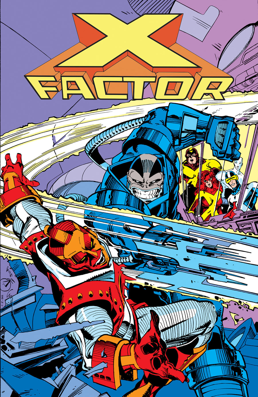 X-Factor: The Original X-Men Omnibus Vol. 2 Walter Simonson Evolutionary War Cover [DM Only]