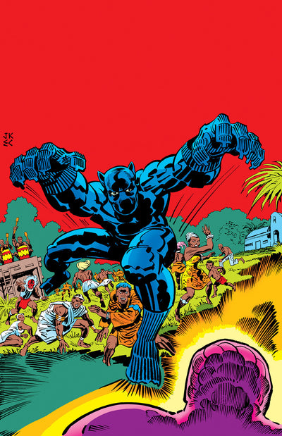 Black Panther: Panther'S Prey Omnibus Jack Kirby Cover [DM Only]