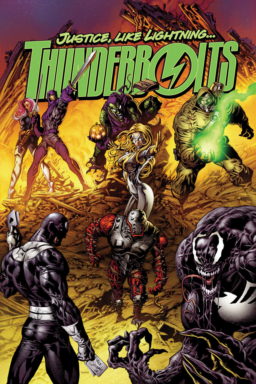 Thunderbolts: Dark Reign Omnibus Mike Deodato Jr. Cover [DM Only]