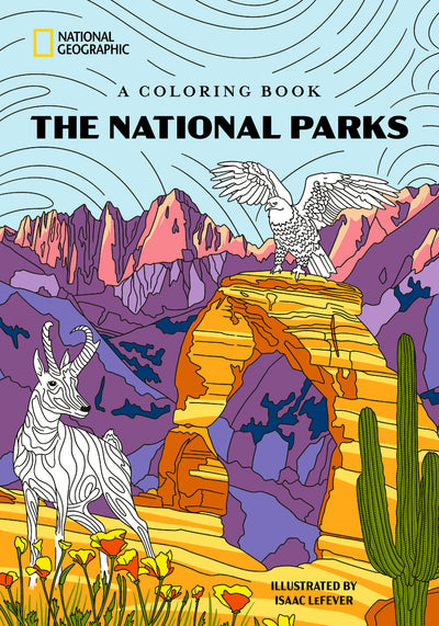 The National Parks: A Coloring Book