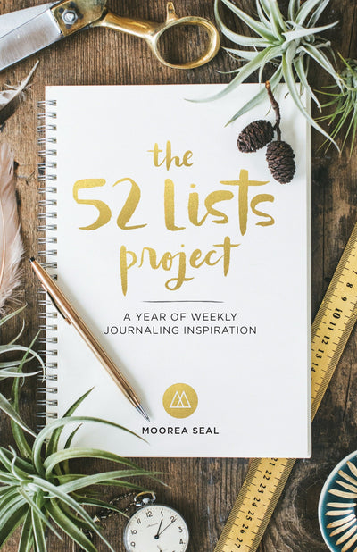 The 52 Lists Project: A Year of Weekly Journaling Inspiration (A Guided Self-Care & Manifestation Journal for Women with Prompts, Photos, and Illustrations)