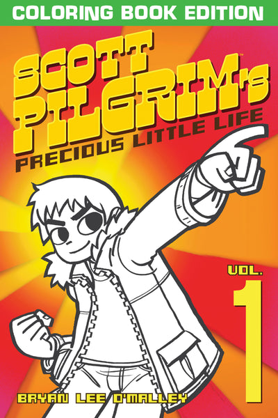 Scott Pilgrim's Precious Little Life Coloring Book
