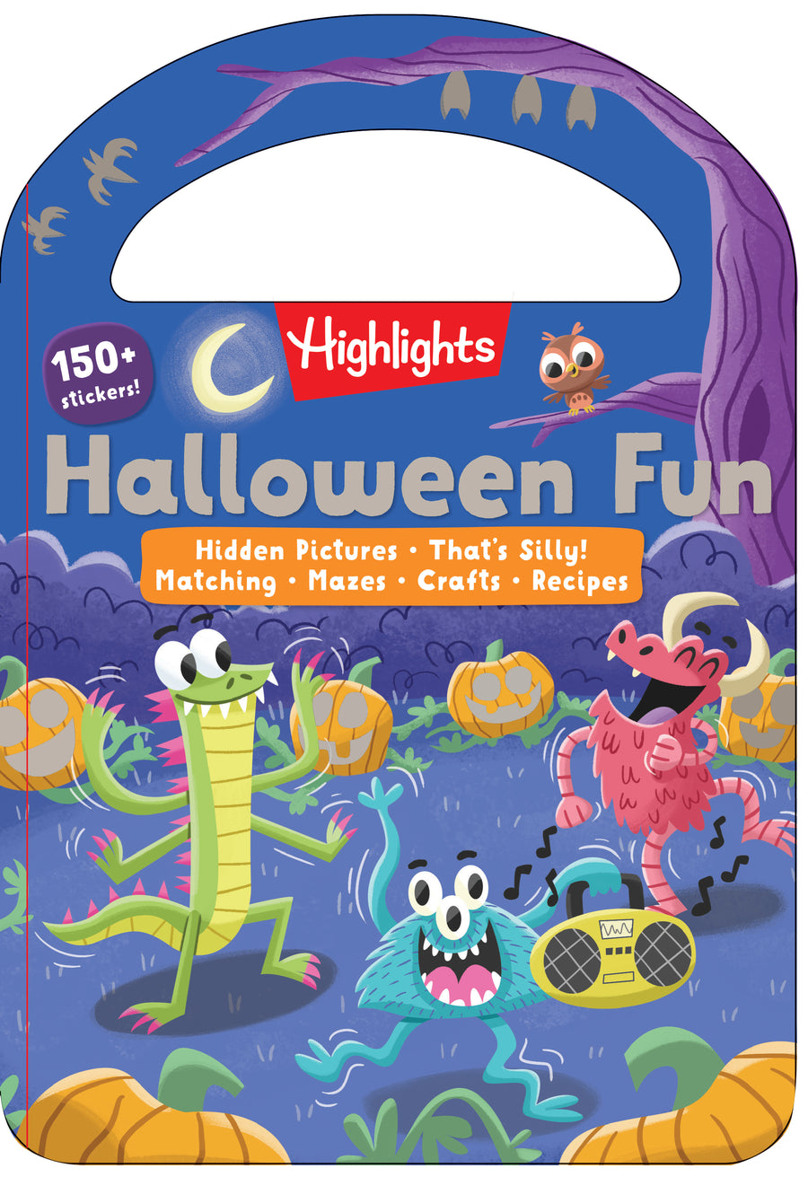 Halloween Fun: A Wipe-Clean Halloween Activity Book for Kids Ages 36 with Over 150 Stickers, Puzzles, Crafts, Recipes and Halloween Seek and Find Fun