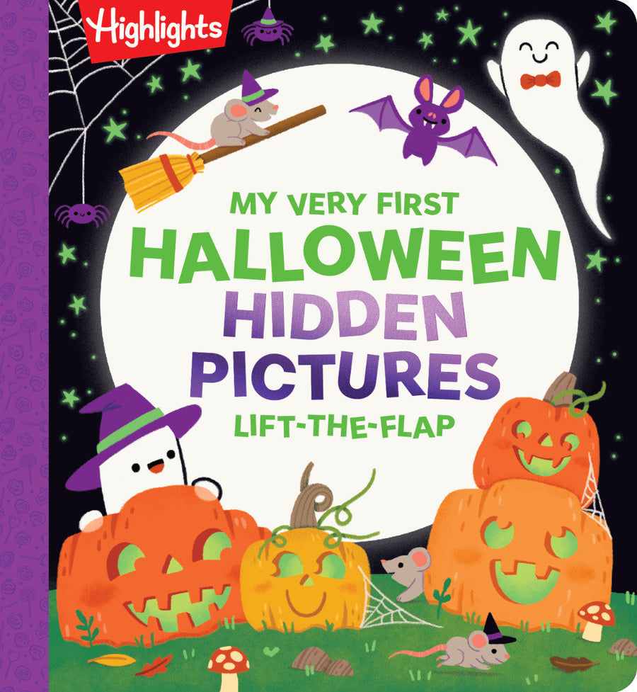 My Very First Halloween Hidden Pictures Lift-the-Flap: Interactive Halloween Flap Book for Babies and Toddlers Ages 0-3, Halloween Gift for Babies