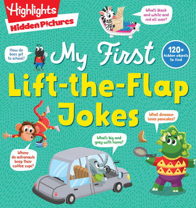 Hidden Pictures My First Lift-the-Flap Jokes: A Lift-the-Flap Joke Book for Beginning Readers, Interactive Kids Joke Book with Hidden Pictures Puzzles and Kid-Friendly Humor