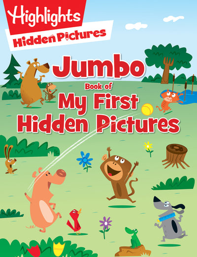 Jumbo Book of My First Hidden Pictures: Over 115 Hidden Pictures Puzzles in Highlights Activity Book, Seek and Find Puzzles for Kids 3 and Up