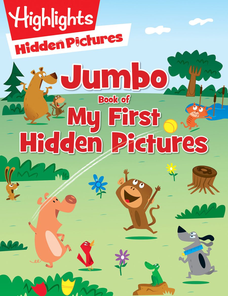 Jumbo Book of My First Hidden Pictures: Over 115 Hidden Pictures Puzzles in Highlights Activity Book, Seek and Find Puzzles for Kids 3 and Up