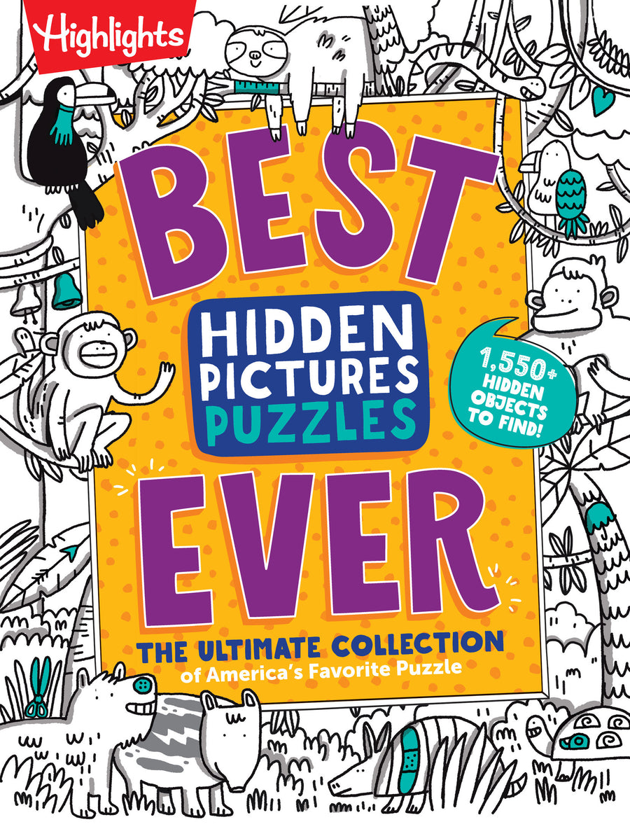 Best Hidden Pictures Puzzles EVER: 144-Page Puzzle Book with Over 1,500 Hidden Objects, Classic Search-and-Find Puzzles and Travel Activities for Kids Ages 6 and Up