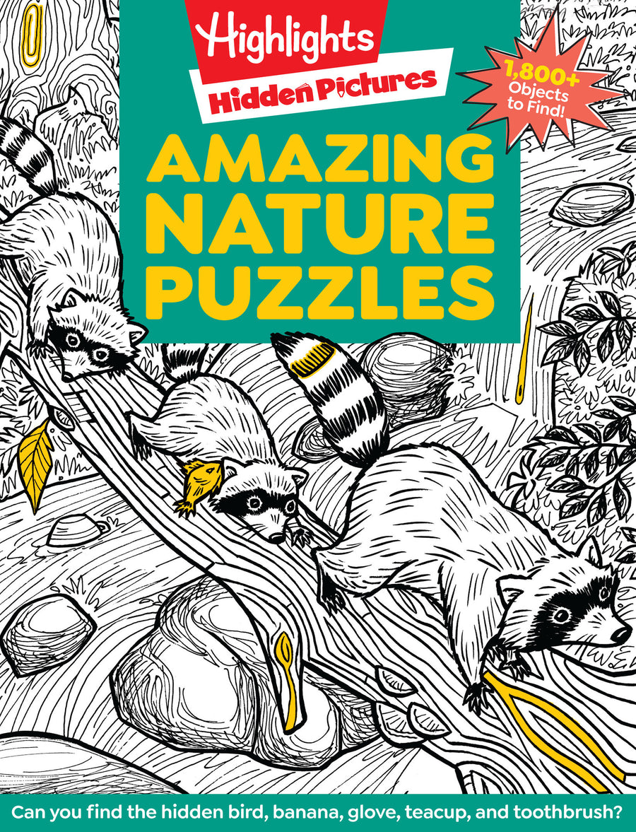 Amazing Nature Puzzles: Explore & Discover with Over 100 Fun Hidden Pictures Nature Puzzles, Celebrate the Wonders of Nature with a Nature Activity Book for Kids