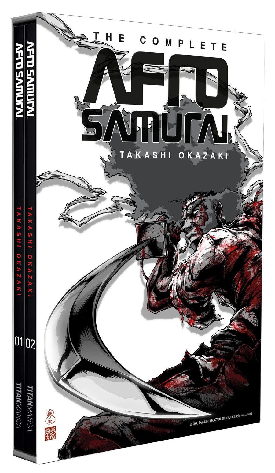 Afro Samurai Vol.1-2 Slipcase Set DM Edition