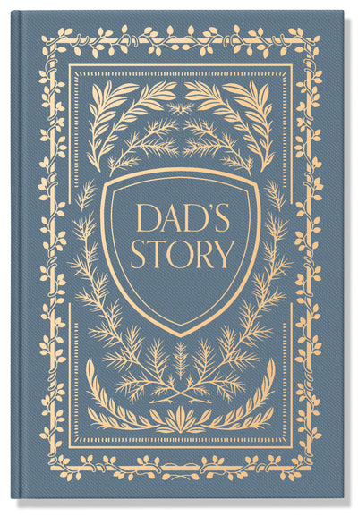 Dad's Story Journal (Linen Hardcover): A Memory and Keepsake Journal for My Family