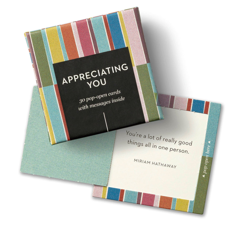 ThoughtFulls: Appreciating You: 30 Pop-Open Cards with Messages Inside