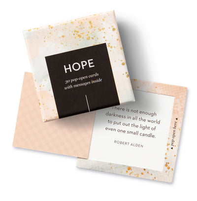 ThoughtFulls: Hope: 30 Pop-Open Cards with Messages Inside