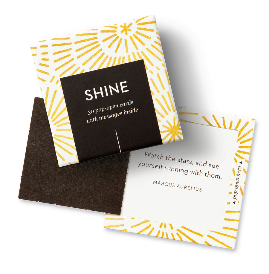 ThoughtFulls: Shine: 30 Pop-Open Cards with Messages Inside