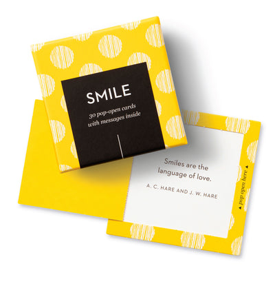 ThoughtFulls: Smile: 30 Pop-Open Cards with Messages Inside