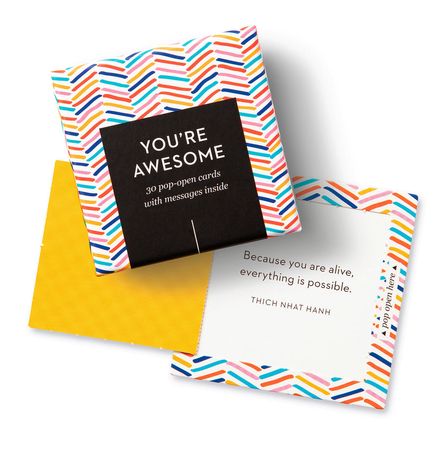 ThoughtFulls: You're Awesome: 30 Pop-Open Cards with Messages Inside