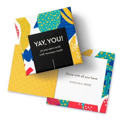 ThoughtFulls: Yay, You!: 30 Pop-Open Cards with Messages Inside