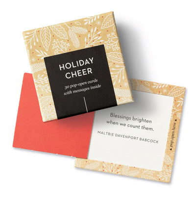 ThoughtFulls: Holiday Cheer: 30 Pop-Open Cards with Messages Inside