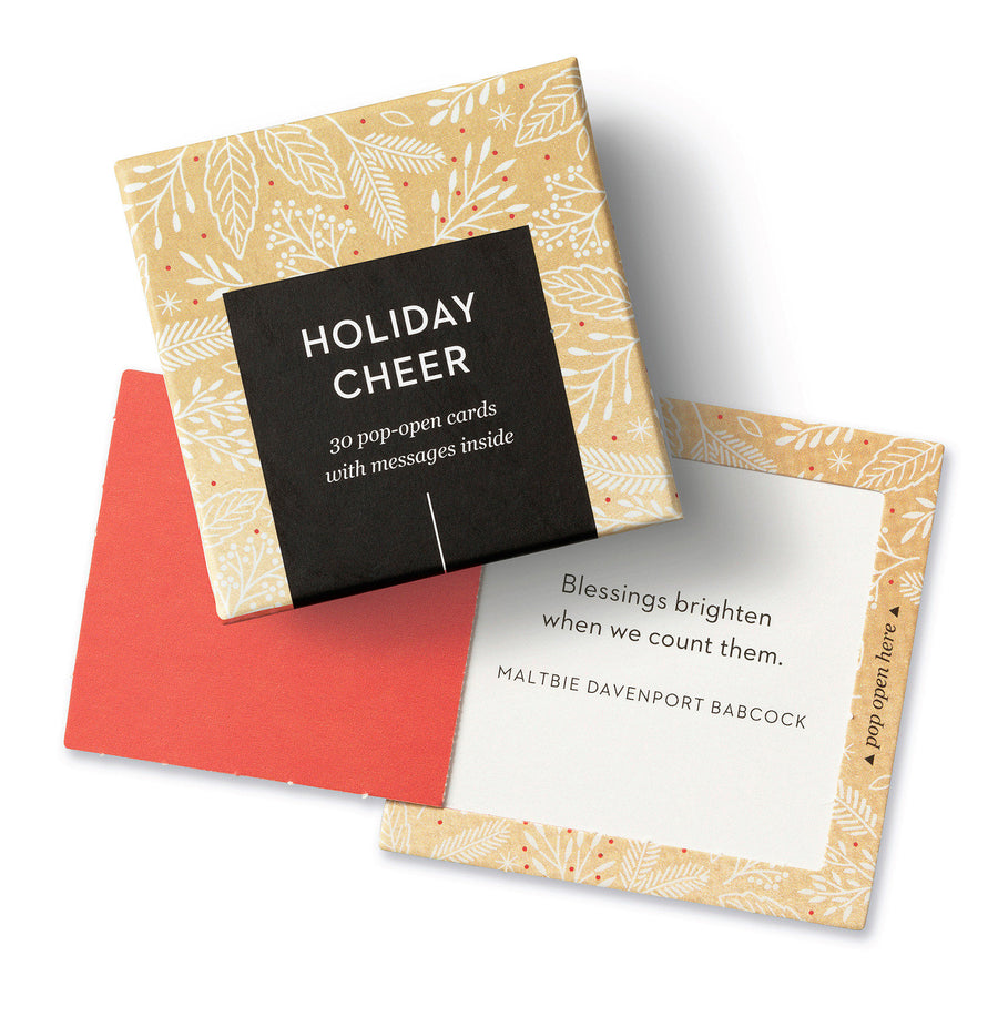 ThoughtFulls: Holiday Cheer: 30 Pop-Open Cards with Messages Inside
