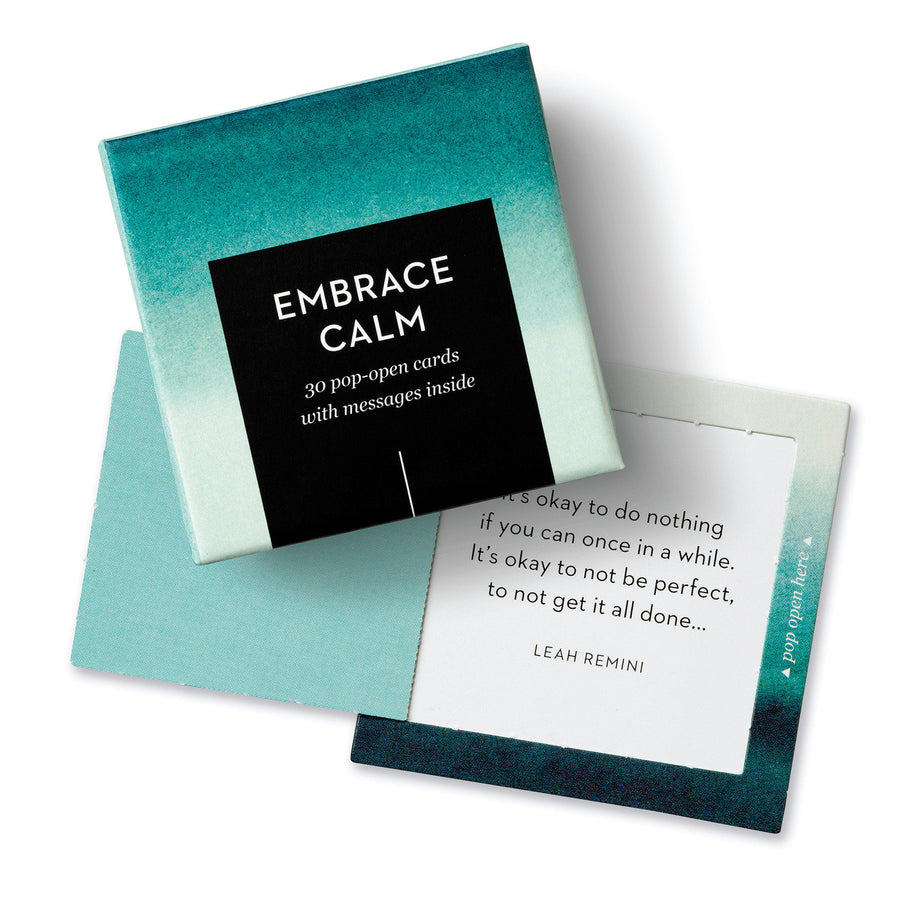 ThoughtFulls: Embrace Calm: 30 Pop-Open Cards with Messages Inside