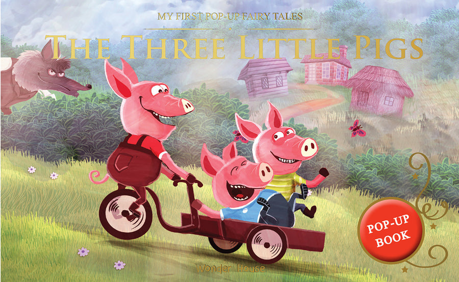 My First Pop-Up Fairy Tales - Three Little Pigs : Pop up Books for children