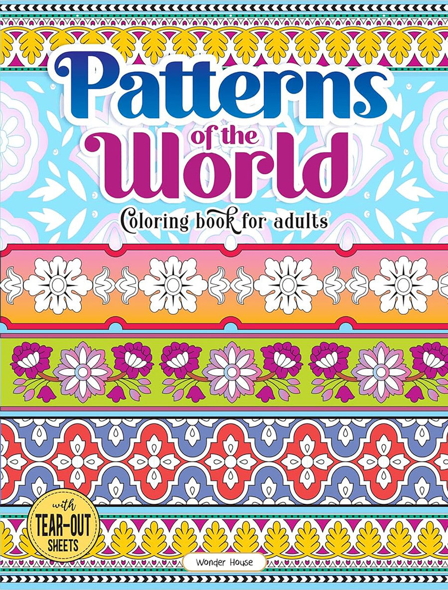 Patterns Of The World Coloring Book For Adults