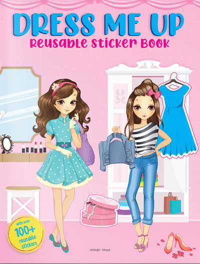 Dress Me Up Reusable Sticker Book For Chindren