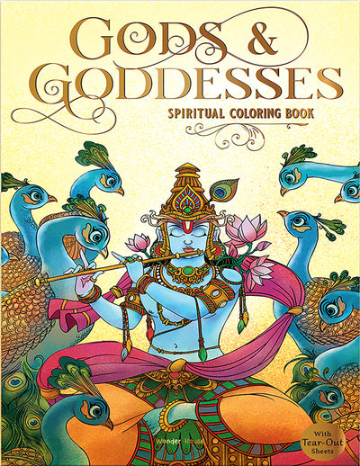 Gods and Goddesses - Spiritual Coloring Book