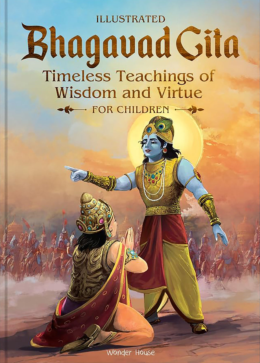 Illustrated Bhagavad Gita for Children-Timeless Teachings of Wisdom and Virtue- Shubha Vilas