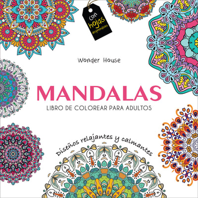 Adult Colouring Books Mandala Coloring Books for Adults - Spanish