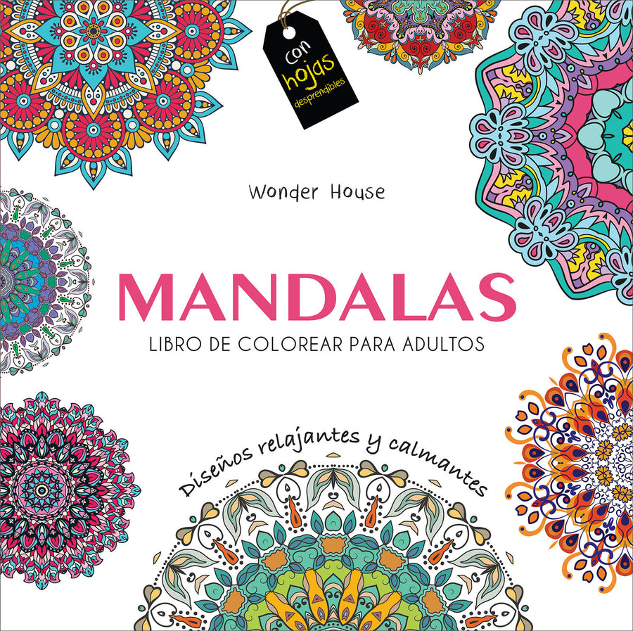Adult Colouring Books Mandala Coloring Books for Adults - Spanish