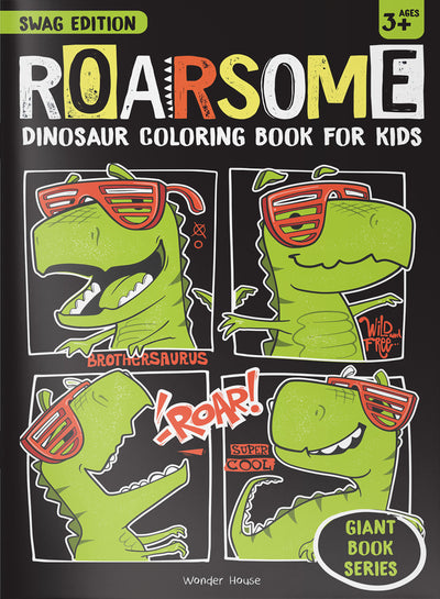 Roarsome Giant Coloring Book For Kids