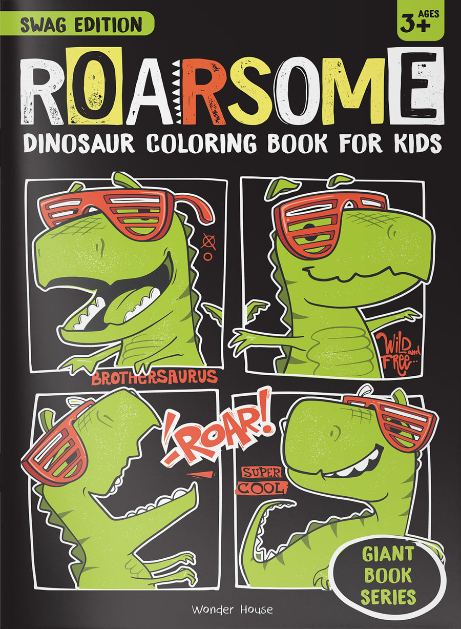 Roarsome Giant Coloring Book For Kids