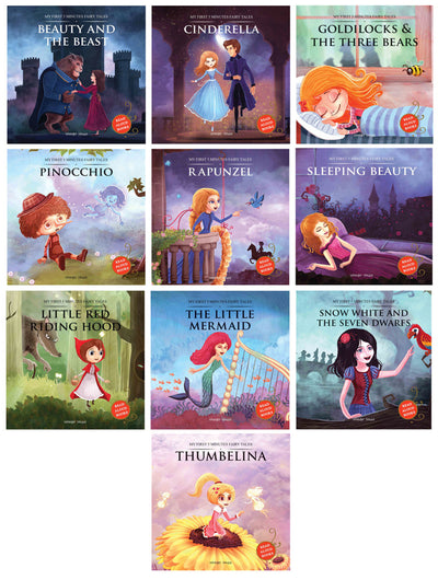 Princess Fairy Tales Boxset: A Set of 10 Classic Children Fairy Tales (Abridged and Retold)