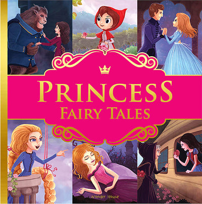 Princess Fairy Tales: Ten Traditional Fairy Tales For Children (Abridged and Retold With Large Font