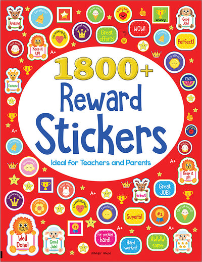 1800+ Reward Stickers - Ideal For Teachers And Parents : Sticker Book With Over 1800 Stickers to Boost The Morale of Kids