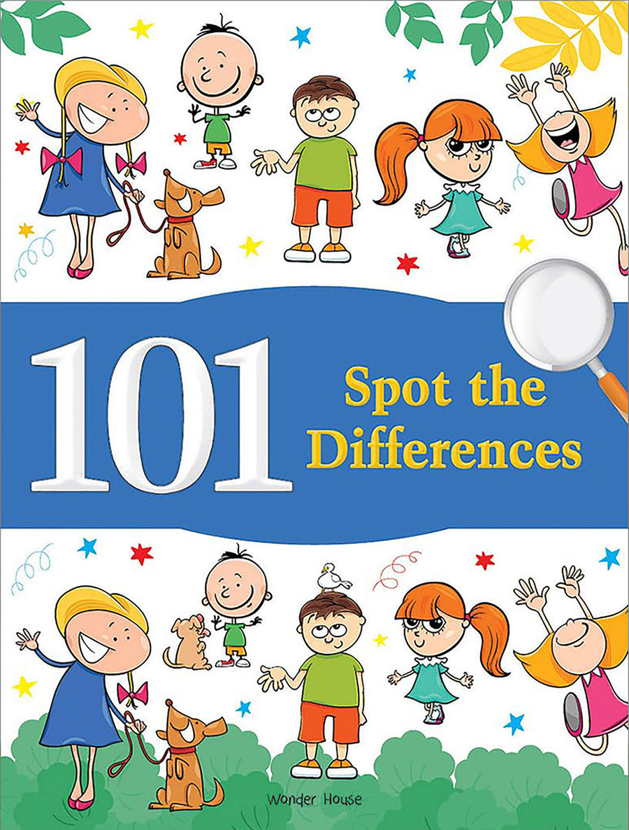 101 Spot the Differences : Fun Activity Books For Children