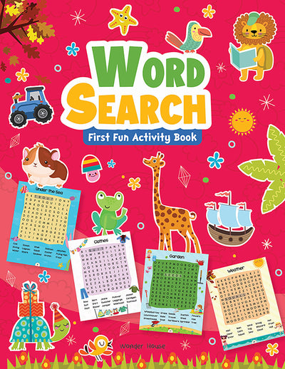 Word Search : First Fun Activity Books For Kids